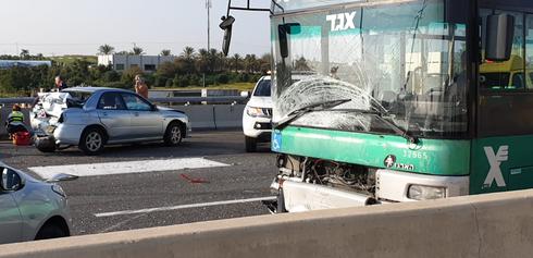 זירת התאונה בכביש 431 | צילום: דוברות איחוד הצלה