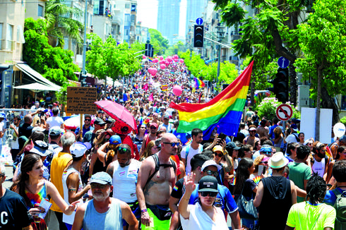 מצעד גאווה בתל אביב | צילום ארכיון: שאול גולן